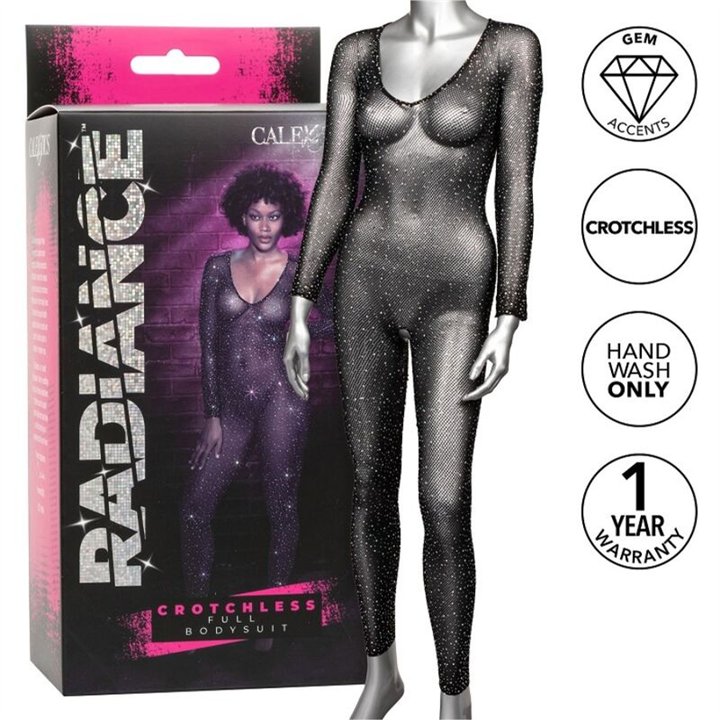 CALEXOTICS - RADIANCE CROTCHLESS FULL BODYSUIT RHINE - D-238352 - Teknashop Ltd