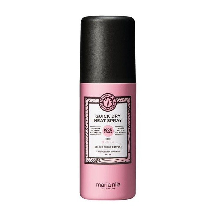 Maria Nila, Quick Dry, Cruelty Free, Hair Spray, For Heat Protectant, Light Hold, 150 ml - Teknashop Ltd