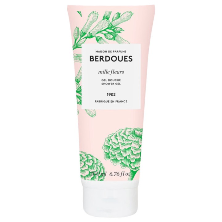 Parfums Berdoues, Mille Fleurs, Shower Gel, 200 ml - Teknashop Ltd