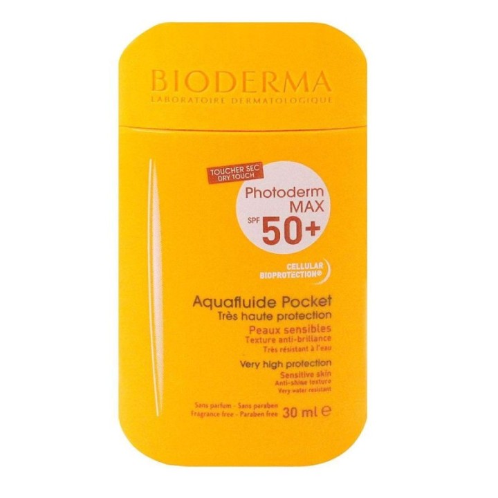 Bioderma, Photoderm Max, Hydrating, UV Protection, Sunscreen Fluid, For Face, SPF 50+, 30 ml - Teknashop Ltd