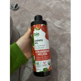 Bio Naturell, Bio Naturell, Strawberry & Melisa, Shower Gel, For All Skin Types, 946 ml - Teknashop Ltd