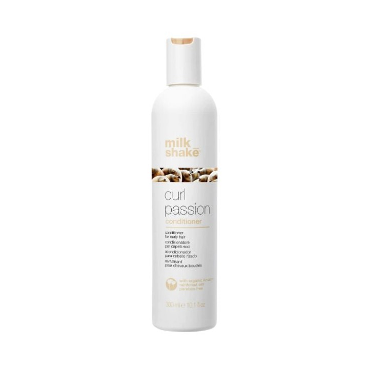 Milk Shake, Curl Passion, Paraben-Free, Hair Conditioner, For Wave Definition, 300 ml - Teknashop Ltd