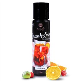 SECRETPLAY - DRUNK IN LOVE LUBE SANGRIA 60 ML - D-222097 - Teknashop Ltd