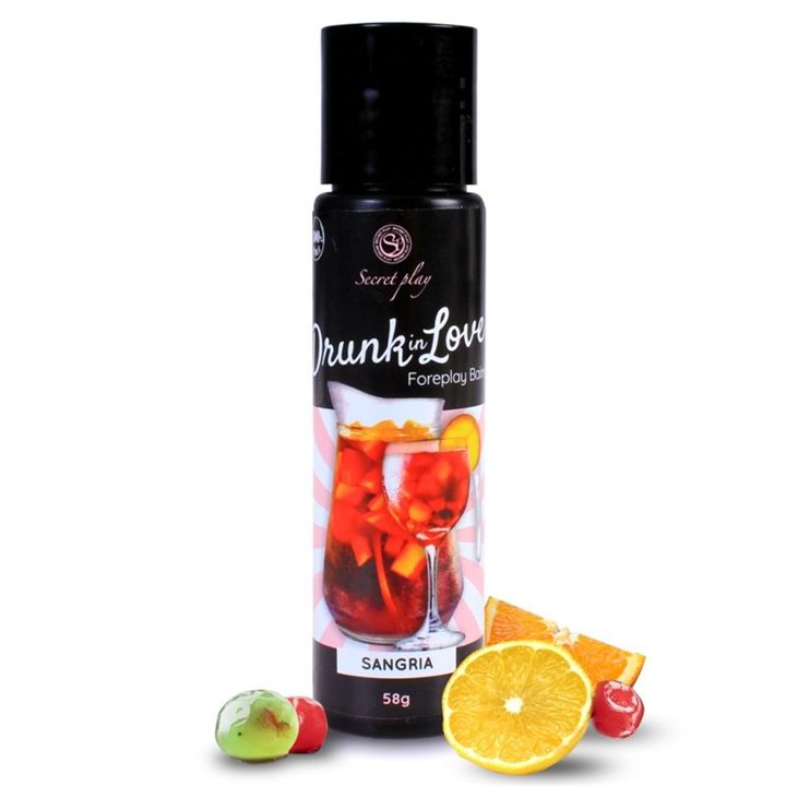 SECRETPLAY - DRUNK IN LOVE LUBE SANGRIA 60 ML - D-222097 - Teknashop Ltd