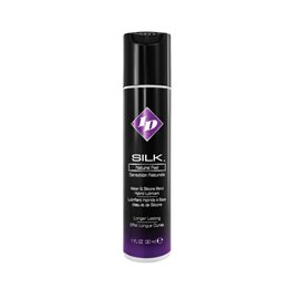 ID SILK - NATURAL FEEL SILICONE/WATER 30 ML - D-201575 - Teknashop Ltd