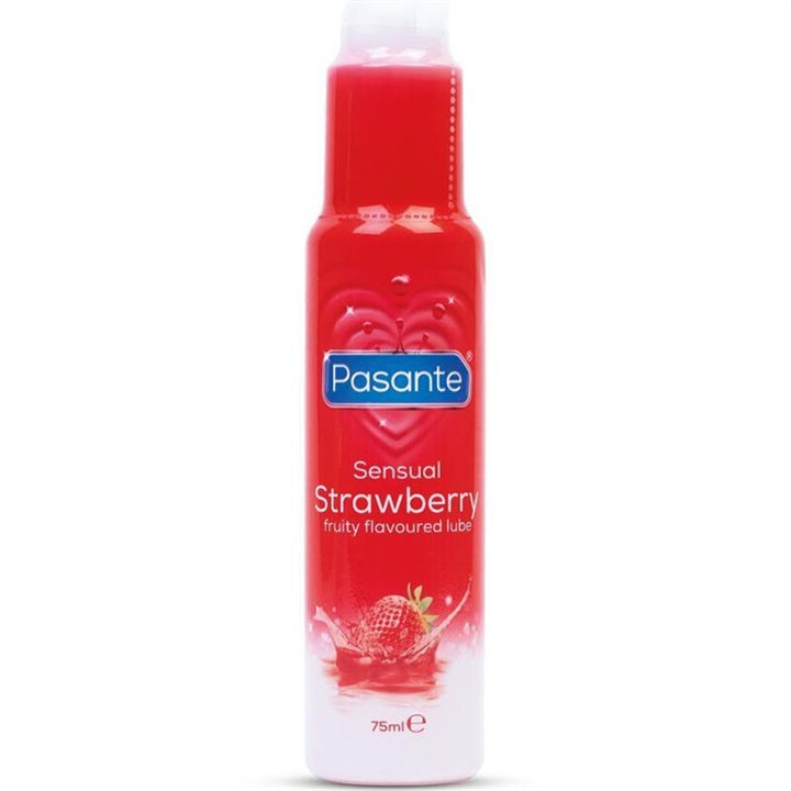 PASANTE - LUBRICANTE FLAVOR STRAWBERRY 75 ML - D-236448 - Teknashop Ltd