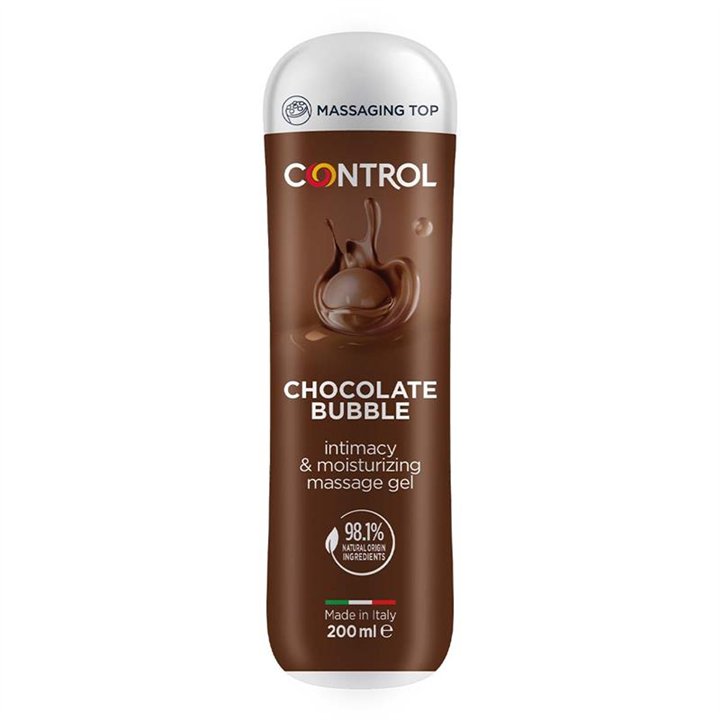 Massage Gel Bubble Chocolate 200 ml - 8058664162307 - Teknashop Ltd