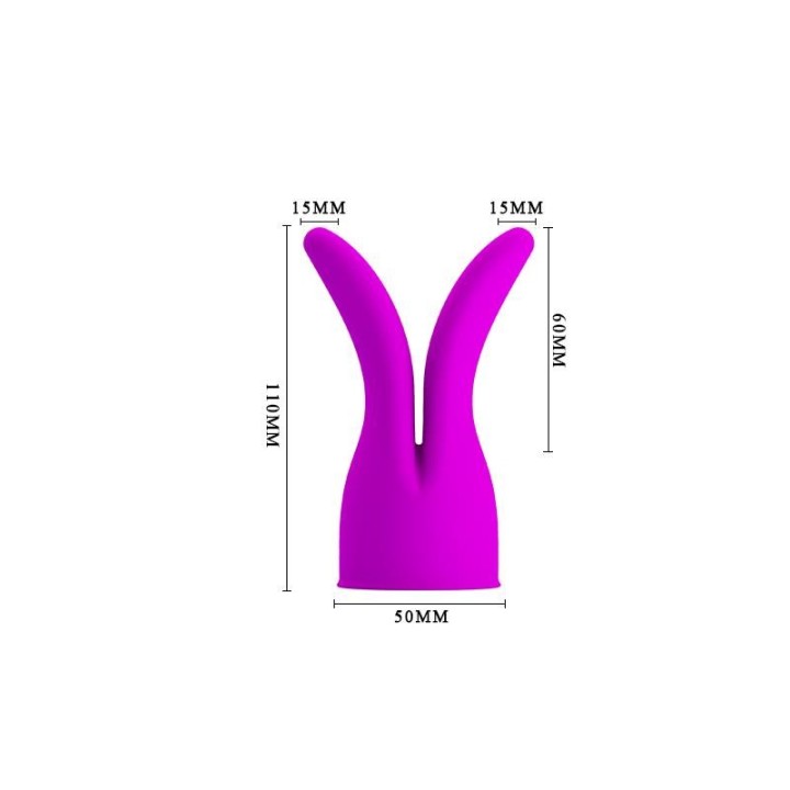Pretty Love Head Massager Darren Purple - BI-014366 - Teknashop Ltd