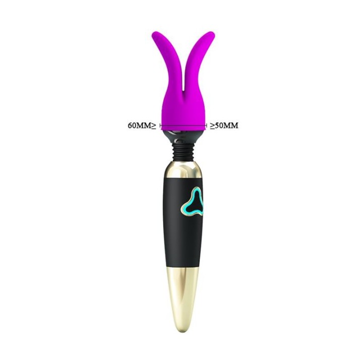 Pretty Love Head Massager Darren Purple - BI-014366 - Teknashop Ltd
