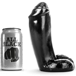ALL BLACK - DILDO REALISTIC 18 CM - D-221858 - Teknashop Ltd