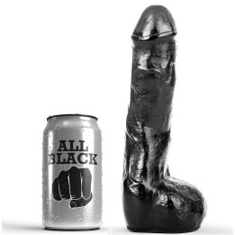 ALL BLACK - PENE REALISTIC ANAL 20 CM - D-222808 - Teknashop Ltd