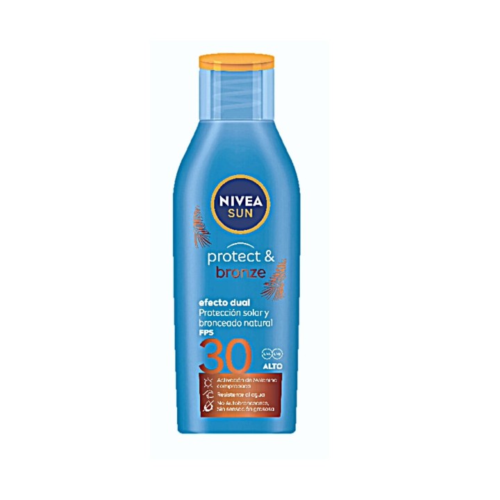 Nivea Sun Locion 250ml Spf30 Mini 50ml - unisex - Teknashop Ltd
