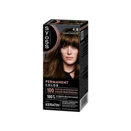 Syoss Permanent Color 5,8-Castaño Avellana 1 U - unisex - Teknashop Ltd
