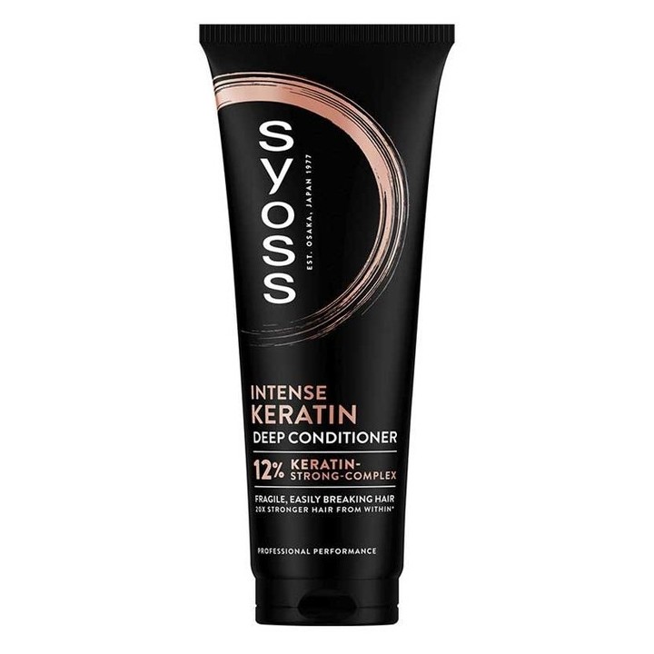Syoss Keratin Acondicionador Intensivo 250ml - unisex - Teknashop Ltd