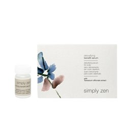 Set, Simply Zen, Detoxifying, Leave In Scalp Treatment Serum, For Detoxing, 12 pcs, 5 ml - Teknashop Ltd