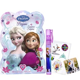 Set Disney: Frozen, Body Stickers, All Over The Body + Frozen, Cardboard Bookmark + Frozen, Eau De Toilette, For Girls, 9.5 ml -
