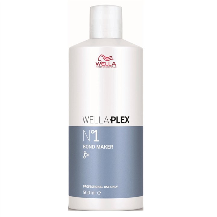 Wella Professionals, Wellaplex Bond Marker, Hair Cream Treatment, Reduce Hair Damage, 500 ml - Teknashop Ltd