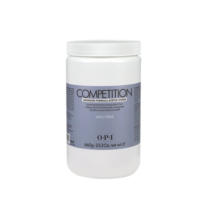 Opi, Competition, Acrylic Nail Powder, Very Clear, 660 g - Teknashop Ltd