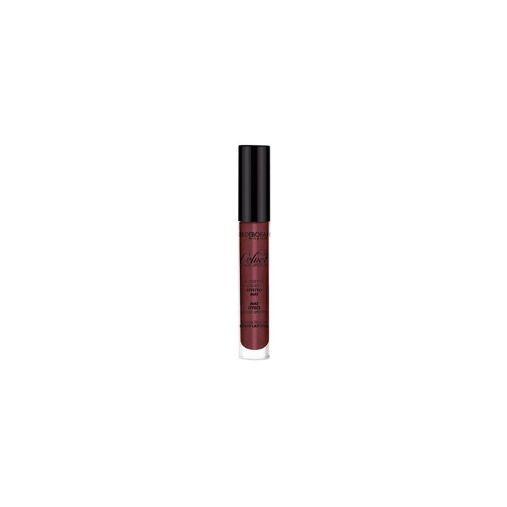 Deborah, Fluid Velvet, Matte, Liquid Lipstick, 52, Plum, 4.5 g - Teknashop Ltd