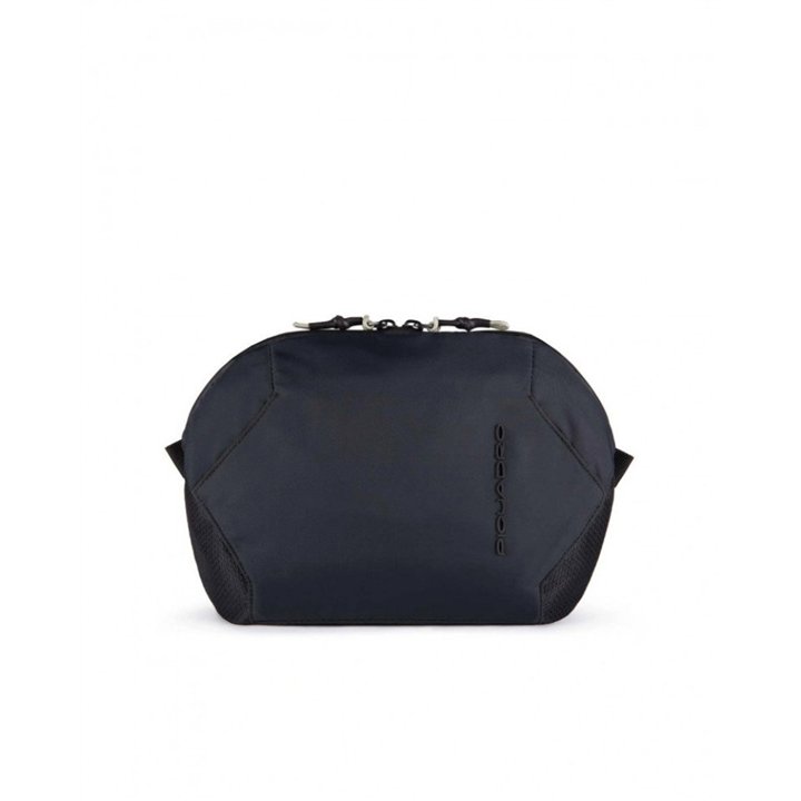 Piquadro, Piquadro, Cosmetics, GWP Textile Pouch, Black, 29 x 18 x 9cm - Teknashop Ltd