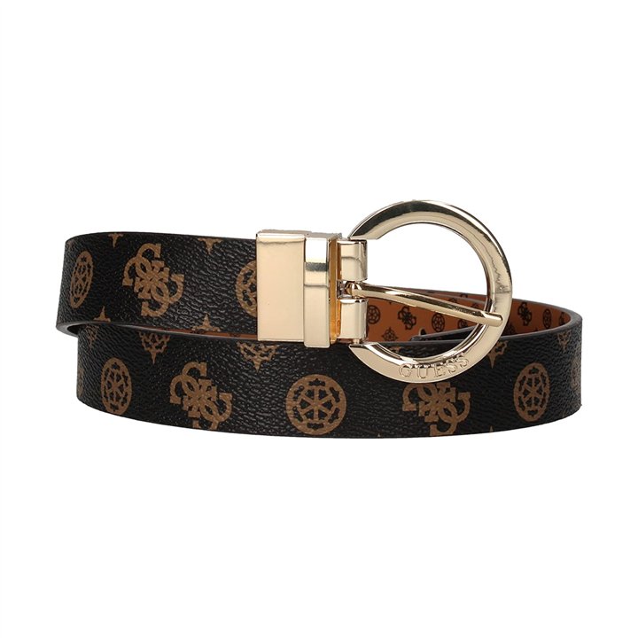 Guess, Cessily, Textile Belt, Black, For Women, Size M - Teknashop Ltd