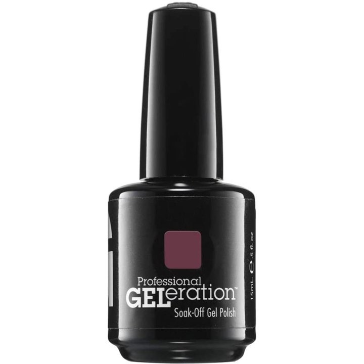Jessica, GELeration Colours, Semi-Permanent Nail Polish, GEL-1179, Mauve-Lous Nights, 15 ml - Teknashop Ltd