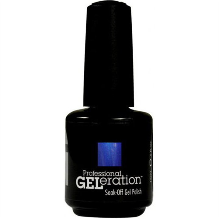 Jessica, GELeration Colours, Semi-Permanent Nail Polish, GEL-917, Midnight Moonlight, 15 ml - Teknashop Ltd