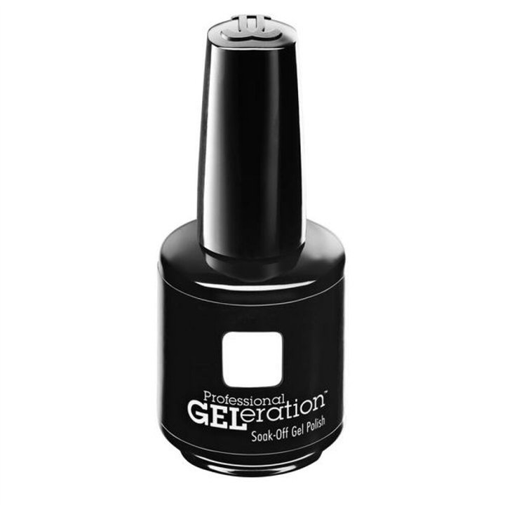Jessica, GELeration Colours, Semi-Permanent Nail Polish, GEL-972, Blizzard, 15 ml - Teknashop Ltd