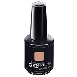 Jessica, GELeration Colours, Semi-Permanent Nail Polish, GEL-436, Creamy Caramel, 15 ml - Teknashop Ltd