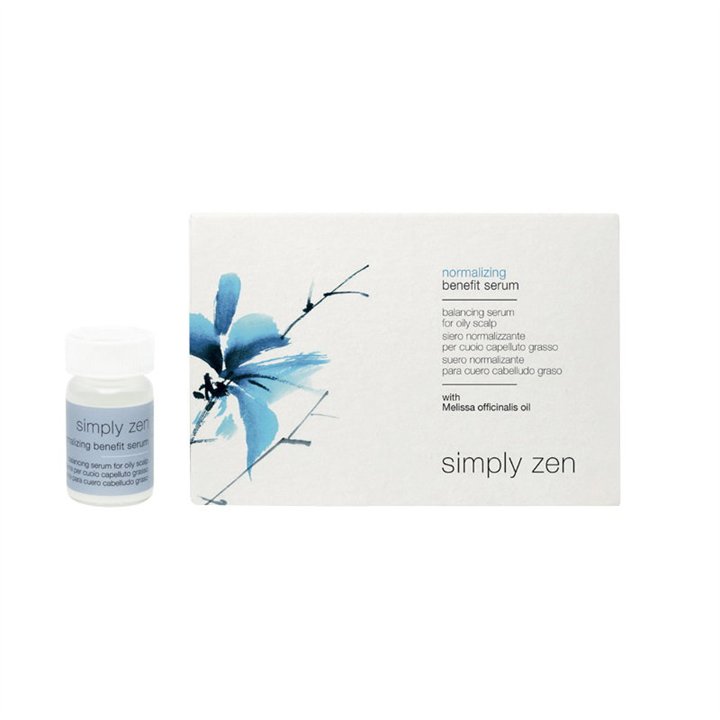 Set, Simply Zen, Normalizing, Leave In Scalp Treatment Serum, For Rebalancing, 12 pcs, 5 ml - Teknashop Ltd
