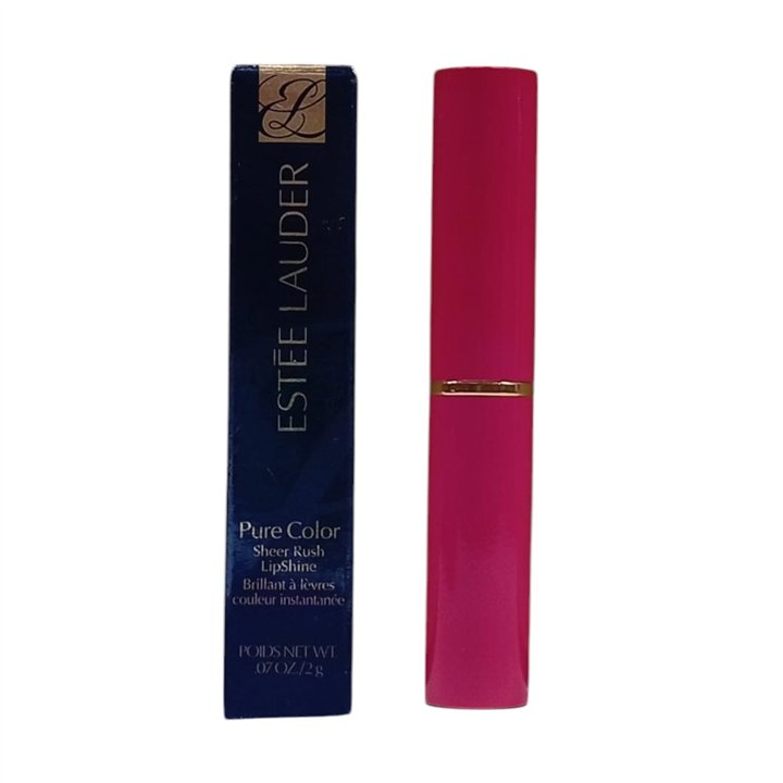 Estee Lauder, Pure Color - Sheer Rush, Lip Gloss, Pink Patent, 2 g - Teknashop Ltd