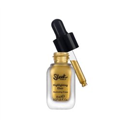 Sleek MakeUP, Elixir, Liquid Highlighting Drops, For Shoulders & Decollete, Gold, 8 ml - Teknashop Ltd