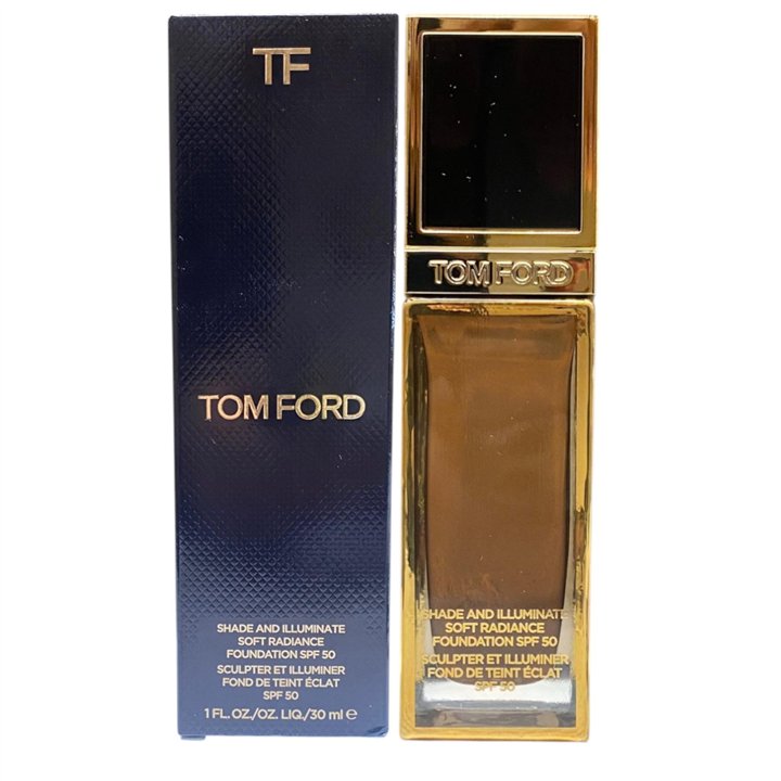 Tom Ford, Shade&Illuminate, Liquid Foundation, 11.5, Deep, Warm Golden Undertone, 30 ml - Teknashop Ltd