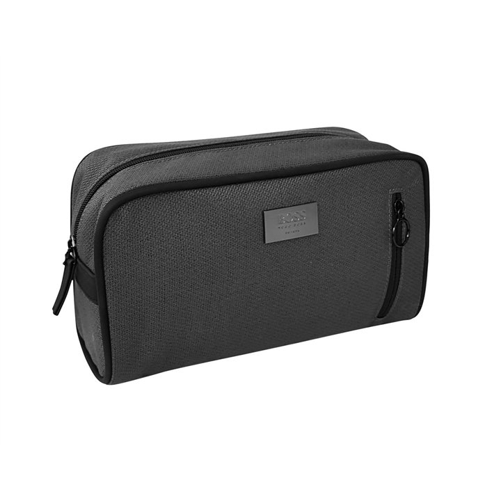 Hugo Boss, The Scent, Travel Pouch, GWP Textile Bag, QC177102, Black - Teknashop Ltd