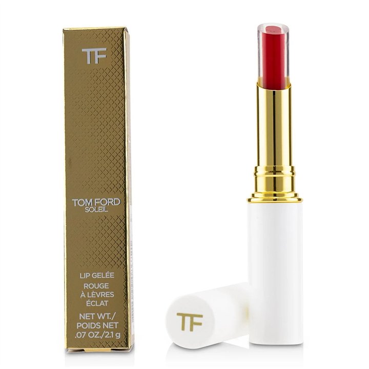 Tom Ford, Soleil, Cream Lipstick, Z08, Lustrous Red, 2.1 g - Teknashop Ltd