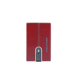 Piquadro, Blue Square Card Holders - Teknashop Ltd