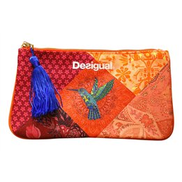 Desigual, Desigual, Vanity Case, GWP Textile Bag, Bird - Teknashop Ltd