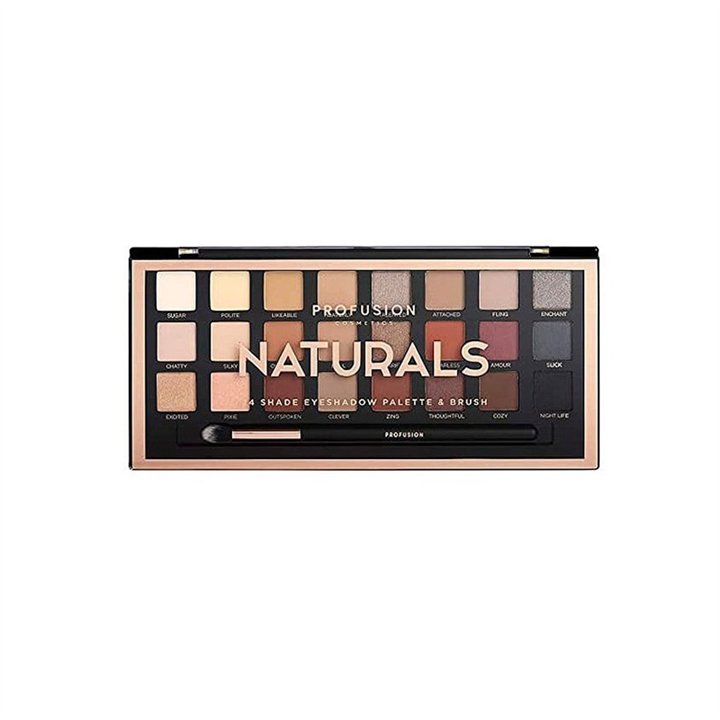 Profusion Cosmetics, Profusion, Eyeshadow Palette, Naturals, 26 g - Teknashop Ltd
