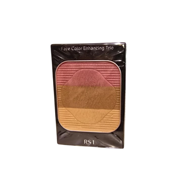 Shiseido, Face Color Enhancing Trio, Non-Comedogenic, Blushing/Sculpting & Harmonizing, Face Palette, Rs1, Plum, 3 Shades, 7 g *