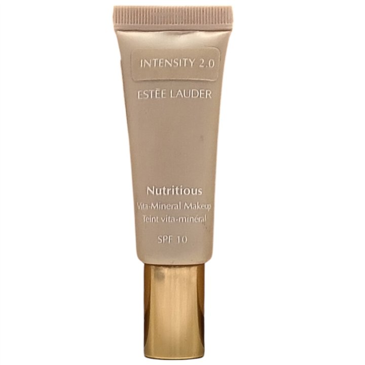 Estee Lauder, Nutritious - Vita-Mineral Makeup, Oil-Free, Vibrant Finish, Liquid Foundation, 2.0, Intensity, SPF 10, 15 ml *Test