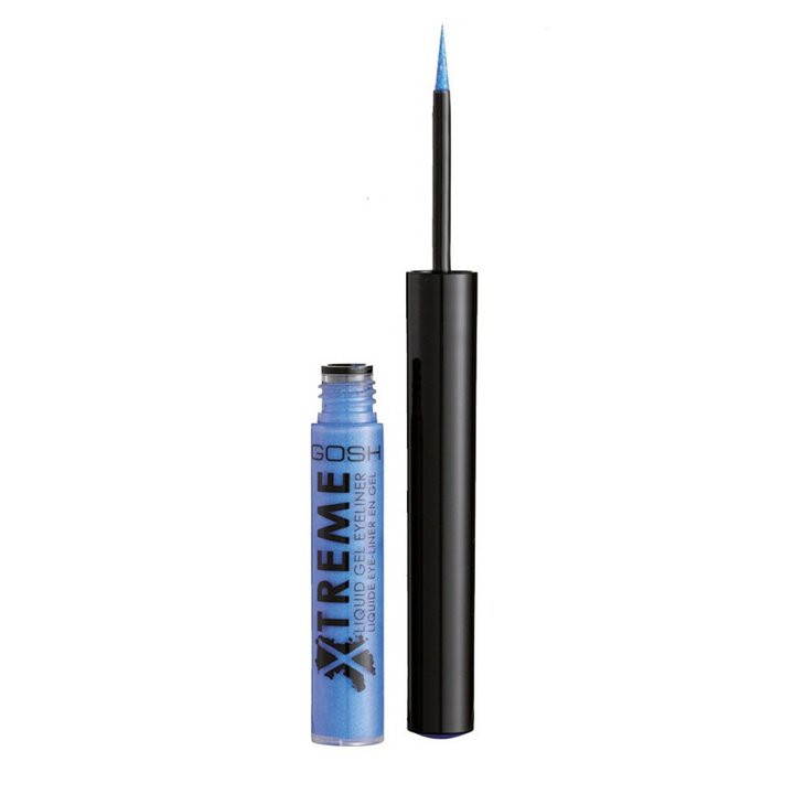 Gosh, Xtreme, Waterproof, Liquid Eyeliner, 008, Royal Blue, 1.7 ml *Tester - Teknashop Ltd