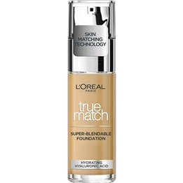 L'Oreal Paris, True Match, Liquid Foundation, 7R/7C, Ambre Rose, SPF 17, 30 ml *Tester - Teknashop Ltd