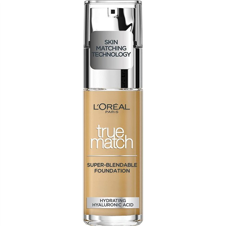 L'Oreal Paris, True Match, Liquid Foundation, 7R/7C, Ambre Rose, SPF 17, 30 ml *Tester - Teknashop Ltd