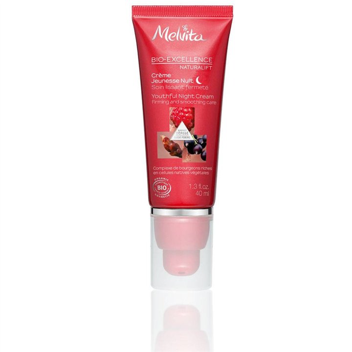 Melvita, Bio - Excellence Naturalift, Organic, Smoothes/Firms & Hydrates, Night, Cream, For Face & Neck, 40 ml *Tester - Teknash