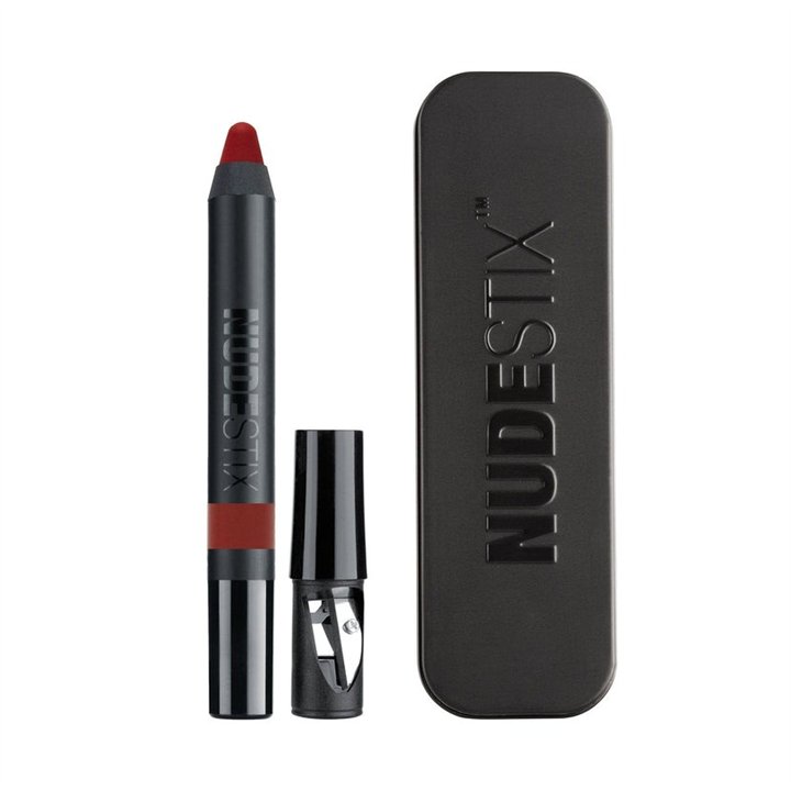Nudestix, Intense Matte, Lip Liner & Cheek Blush 2-In-1, Royal, 2.5 g - Teknashop Ltd