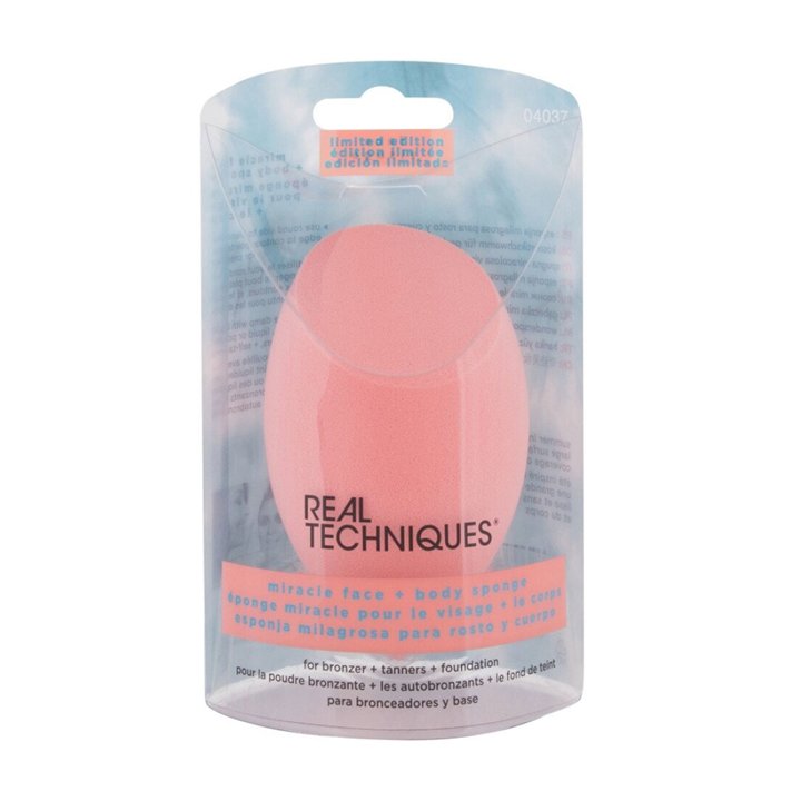 Real Techniques, Miracle Face + Body, Makeup Sponge - Teknashop Ltd