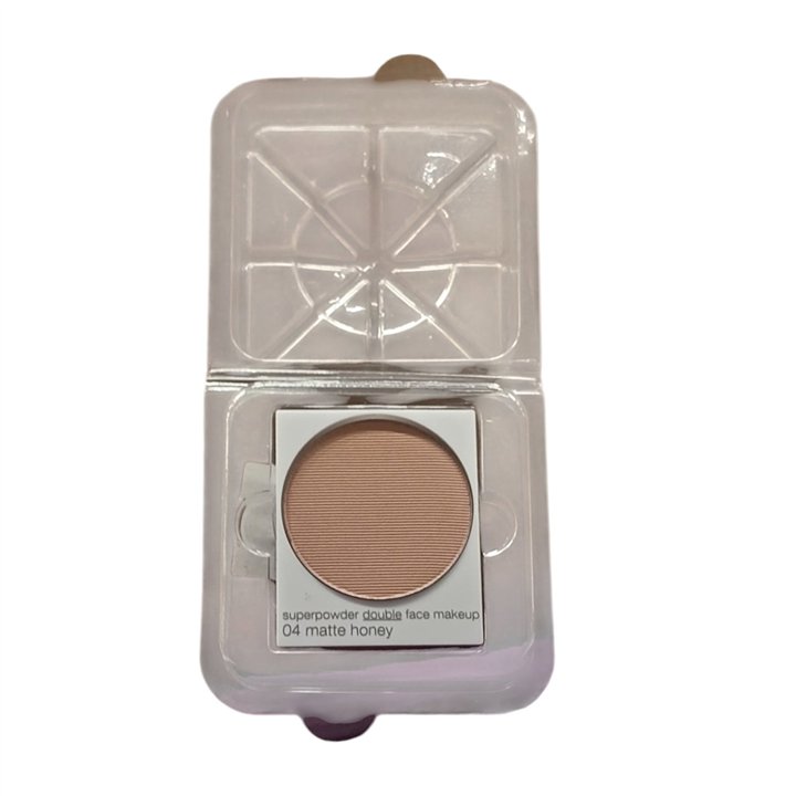 Clinique, Superpowder Double Face Makeup, Matte Finish, Compact Powder, 04, Matte Honey, 5 g *Tester - Teknashop Ltd