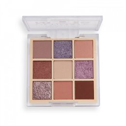 Makeup Revolution, Ultimate Nudes, Eyeshadow Palette, Light, 9 Shades, 8.1 g - Teknashop Ltd