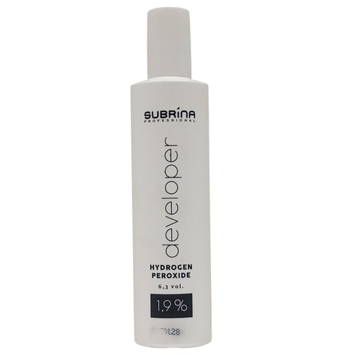 Subrina Professional, Hydrogen Peroxide, Developer, Hair Oxidant Lotion, 1.9%, 6.3 vol, 120 - Teknashop Ltd