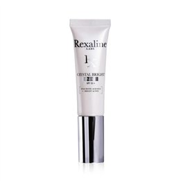 Rexaline, Crystal Bright, Hyaluronic Acid + 3 Bright Active, Illuminating, Fluid, For Face, SPF 50+, 30 ml - Teknashop Ltd